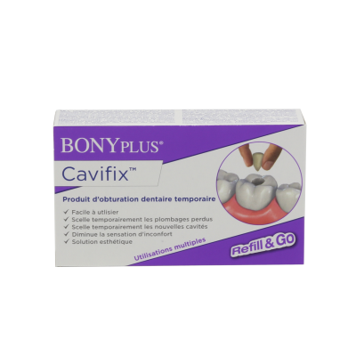 BONYPLUS Cavifix Seals lost cavities and fillings