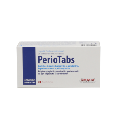 NitrAdine® PerioTabs, 10 tablets Helps reduce gingivitis and periodontitis