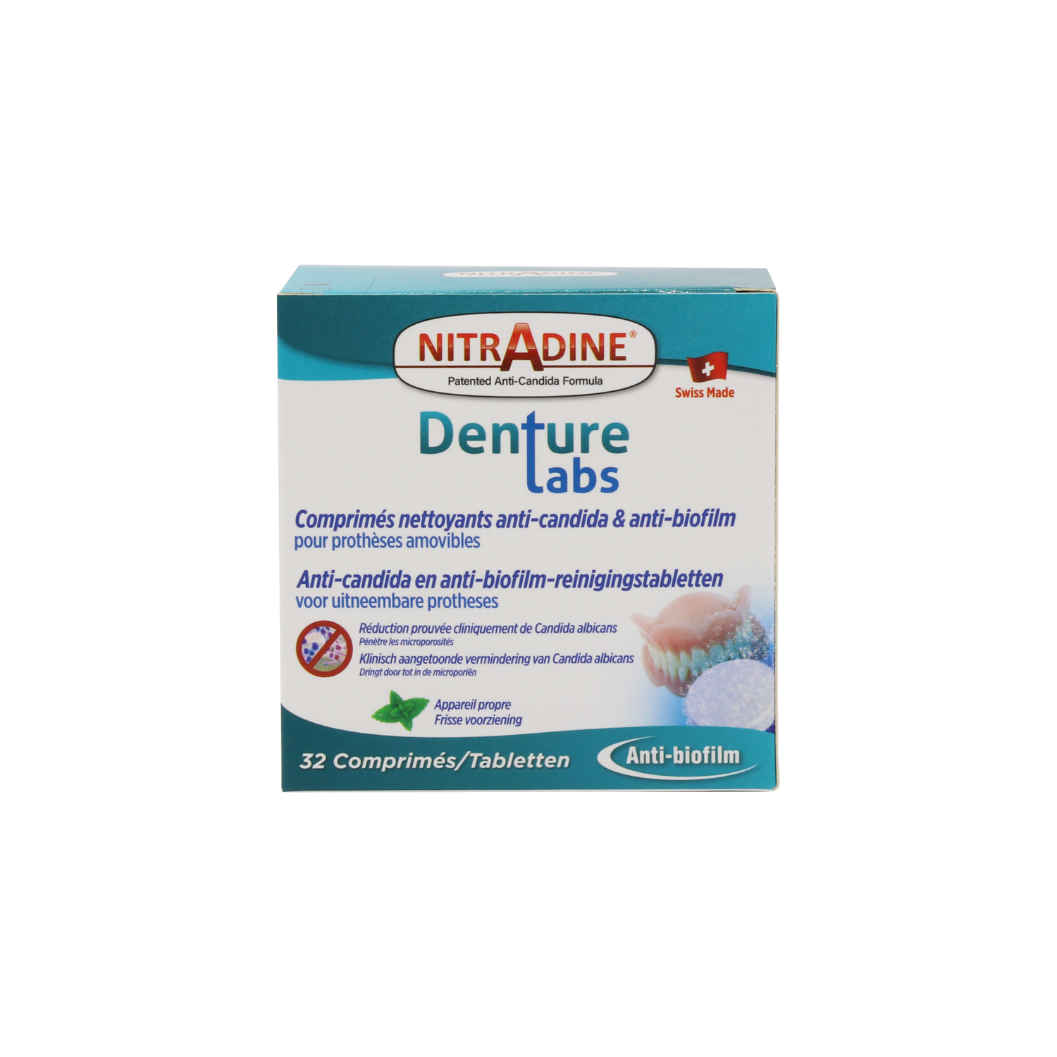 NitrAdine® Cleansing Tablets, 32 tablets |ortho junior